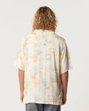 CRITICAL SLIDE Madness Resort Shirt - ECRU