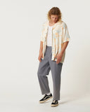 CRITICAL SLIDE Madness Resort Shirt - ECRU