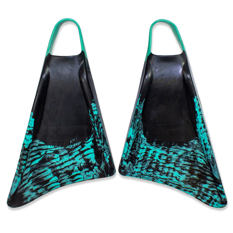 STEALTH S1 Fins - BLACK/TEAL