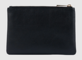 RUSTY Grace Leather Pouch - BLACK 1