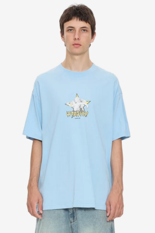WORSHIP Dreamers Oversize Tee - WILLOW BLUE