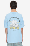 WORSHIP Dreamers Oversize Tee - WILLOW BLUE