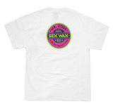 MR ZOGS SEX WAX Fluoro Short Sleeve Tee - WHITE