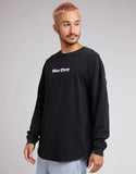 SILENT THEORY - Drippin Long Sleeve Tee - WASHED BLACK