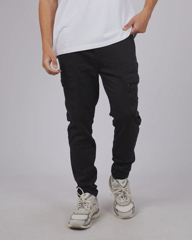 SAINT GOLIATH Inset Cargo Pant - BLACK
