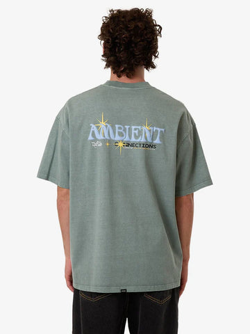 THRILLS Ambient Connections Box Fit Tee- CHINOIS GREEN