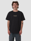 THRILLS Workwear Embroidery Merch Fit Tee - BLACK