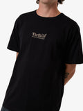 THRILLS Workwear Embroidery Merch Fit Tee - BLACK