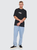 THRILLS Web Of Deceit Oversize Fit Tee - WASHED BLACK