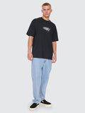 THRILLS Web Of Deceit Oversize Fit Tee - WASHED BLACK