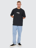 THRILLS Web Of Deceit Oversize Fit Tee - WASHED BLACK