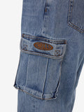THRILLS Big Slacker Denim Cargo Jean - VINTAGE STONE BLUE