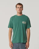 CRITICAL SLIDE Jims Ding Repair Tee - DUSTY GREEN