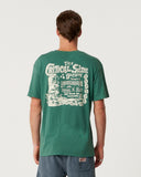 CRITICAL SLIDE Jims Ding Repair Tee - DUSTY GREEN