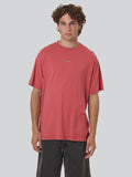 THRILLS Minimal Thrills Merch Fit Tee - REDWOOD