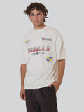 THRILLS Anarchy In Paradise Box Fit Oversize Tee - DIRTY WHITE