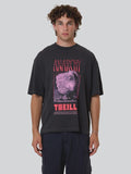 THRILLS Constant Chaos Box Fit Oversize Tee - BLUE GRAPHITE