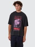 THRILLS Constant Chaos Box Fit Oversize Tee - BLUE GRAPHITE