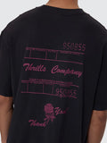 THRILLS Appreciation Box Fit Oversize Short Sleeve Tee - WASHED BLACK