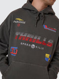 THRILLS Anarchy In Paradise Slouch Pull On Hood - MERCH BLACK