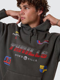 THRILLS Anarchy In Paradise Slouch Pull On Hood - MERCH BLACK