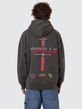 THRILLS Anarchy In Paradise Slouch Pull On Hood - MERCH BLACK