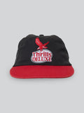 THRILLS 1st Grade Service 6 Panel Cap - BLACK/RACING RED