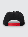 THRILLS 1st Grade Service 6 Panel Cap - BLACK/RACING RED