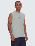THRILLS A Haven For The Restless Merch Fit Muscle Tee - DIRTY SAGE