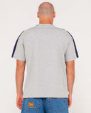 RUSTY Alonso 3.0 Short Sleeve Tee - GREY MARLE