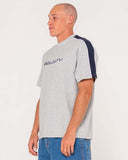 RUSTY Alonso 3.0 Short Sleeve Tee - GREY MARLE