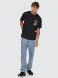THRILLS Servicing South Of Paradise Merch Tee - WASHED BLACK
