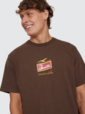 THRILLS Make Em Tough Merch Tee - POSTAL BROWN