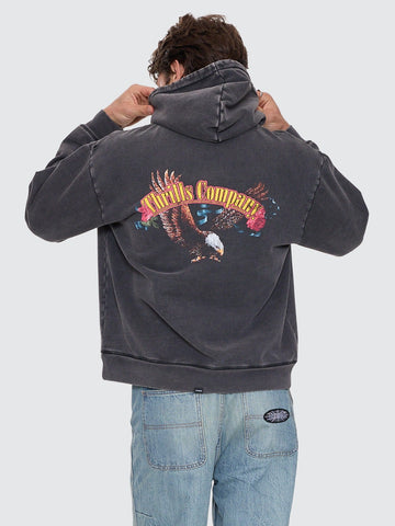 THRILLS Fury Slouch Pull On Hood - TEMPLE GREY