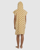 BILLABONG Teens Can't Wait Hoodie Towel - MARIGOLD