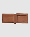 BILLABONG Dimension Bi-Fold Wallet - TAN