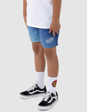 SANTA CRUZ - Universal Oval Dot Elastic waist Board short - DARK BLUE TIE DYE