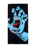 SANTA CRUZ - Screaming Hand Hooded Towel - BLACK