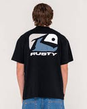 RUSTY Phenom Short Sleeve Tee - BLACK 2