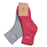 THRILLS Minimal Socks 2 Pack - REDWOOD/SMOG