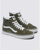 VANS Sk8 Hi - RAIN CAMO GREEN/MULTI