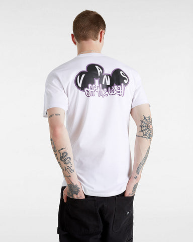VANS Scuttle Short Sleeve Tee - WHITE