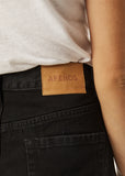 AFENDS Bella Organic Denim Baggy Jean - WASHED BLACK