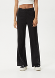 AFENDS Birkin Flared Pants - BLACK