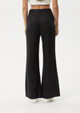 AFENDS Birkin Flared Pants - BLACK