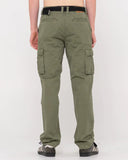 RUSTY Manila Cargo Pant - ARMY GREEN