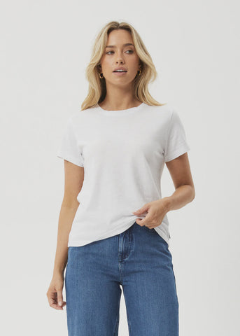 AFENDS Eden Regular Fit Tee - WHITE