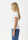 AFENDS Eden Regular Fit Tee - WHITE