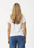 AFENDS Eden Regular Fit Tee - WHITE
