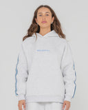 RUSTY Flip Mommy Hooded Fleece - ECRU MARBLE